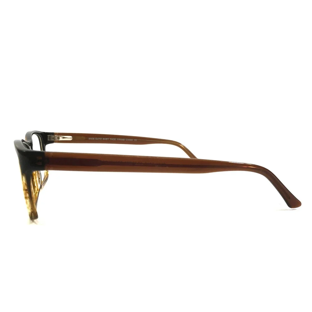 Wide Guyz Eyeglasses Frames BABY FACE BRN FADE Brown Fade Rectangle 57-16-150